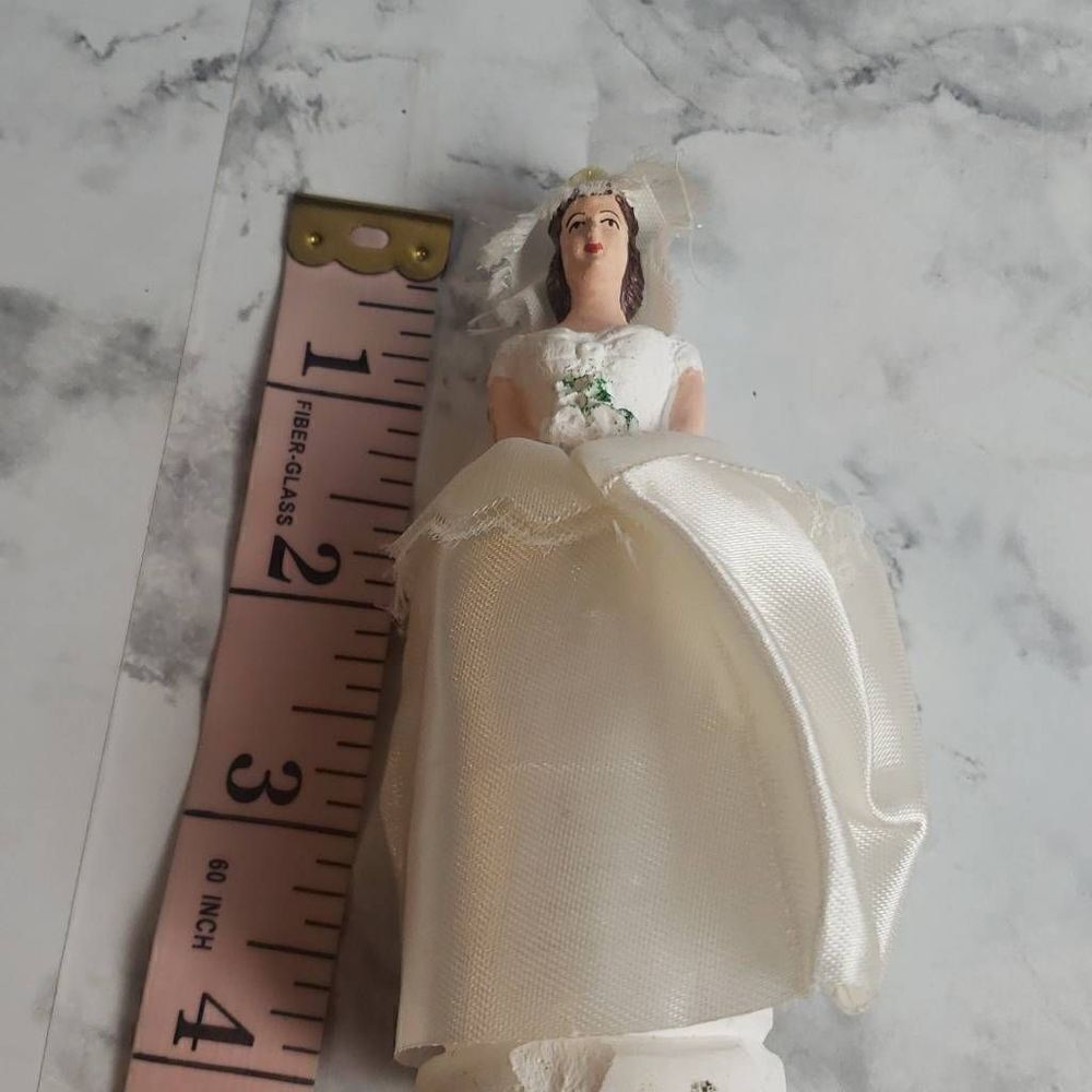 Vintage‎ 1957 Pfeil and Holing Cake Toper Bride Figurine - Picture 11 of 16